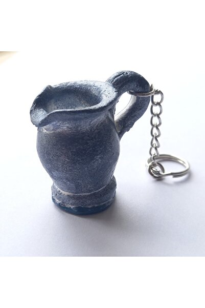 escoines koleksiyon Escoines Mini Testi Designed Stone Powder Decorative Keyc...