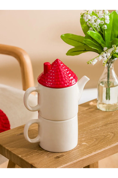 LC Waikiki Home-Looking Ceramic Tea Pot Mug