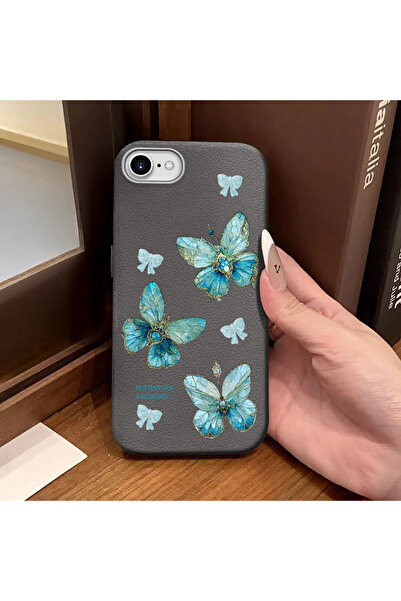 Hontinga Phone Case Compatible with iPhone 7/8/Se 2020 2022 Leather Texture A...