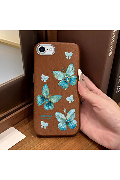 Hontinga Phone Case Compatible with iPhone 7/8/Se 2020 2022 Leather Texture A...