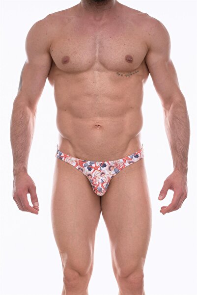 Hafif Giyim Erkek Çok Renkli Fantezi Seksi Desenli Slip DM072260HF