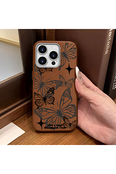 Hontinga حافظة هاتف متوافقة مع هاتف iPhone 14 Pro، مصنوعة من الجلد ومضادة للس...