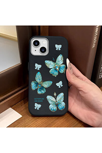 Hontinga حافظة هاتف متوافقة مع iPhone 14/13، مصنوعة من الجلد، مضادة للسقوط، م...