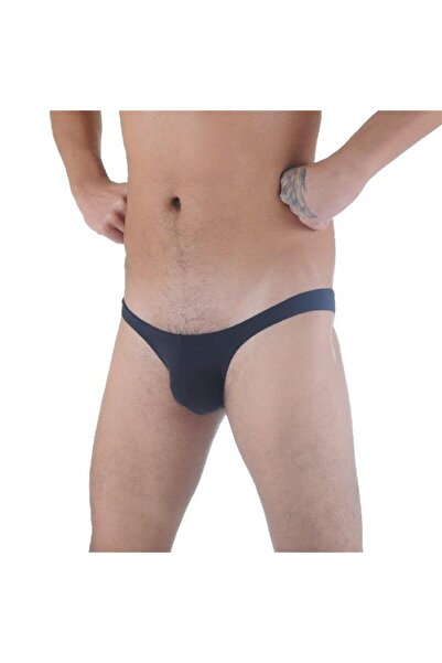 Hafif Giyim Erkek Siyah Fantezi Seksi Slip DM291143HF
