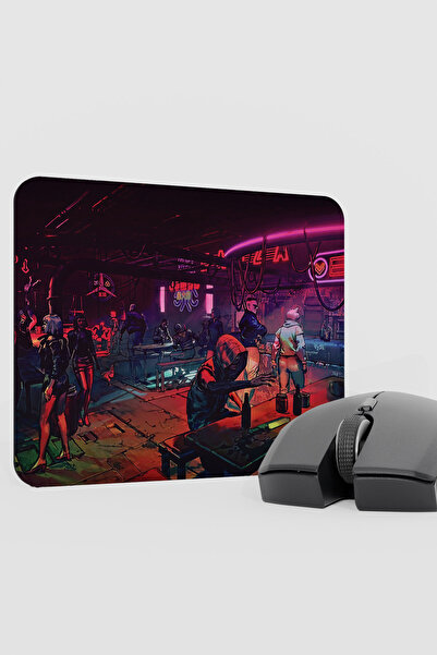 mousepad bastir Digital Bar Club V2 22X18 Gaming Rubber Non-Slip Base Mouse P...