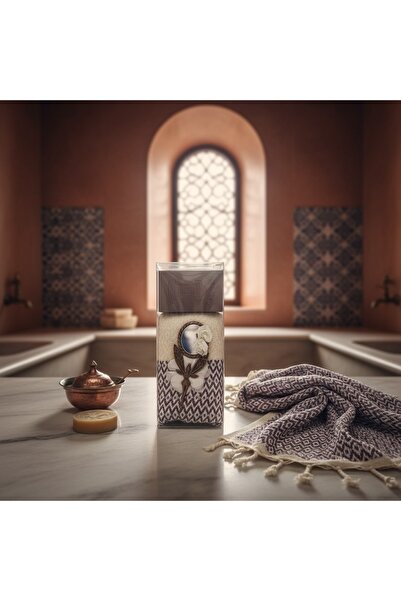 Hediye Hamamı El Yapımı Hamam Hediye Seti – Havlu Sabun ve Dekoratif Ayna