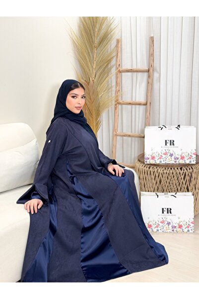 FR ABAYA LINE Cloche suede abaya