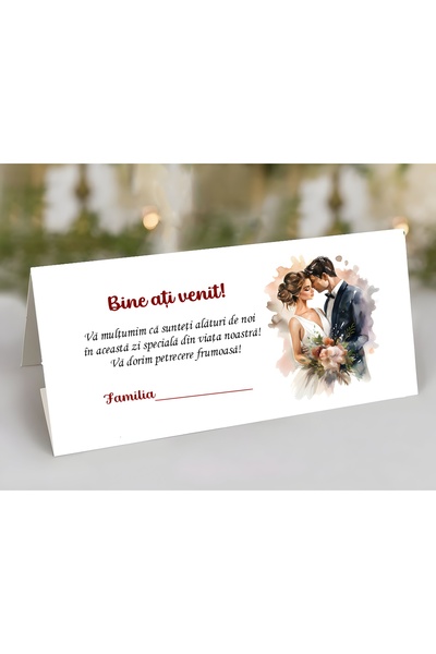 Invitatii Originale Plic de bani nunta PM216 - Set 50 buc