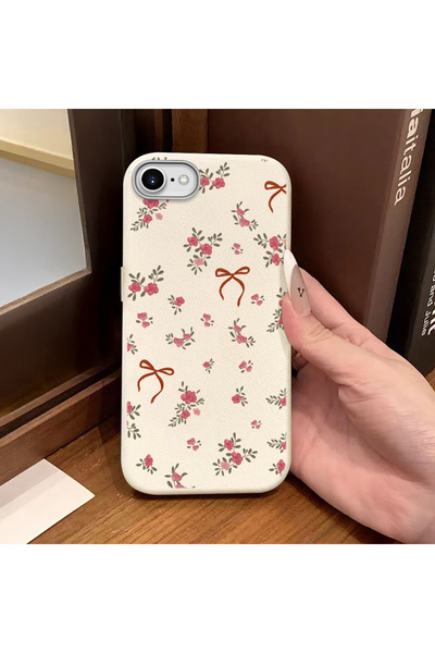 Hontinga Phone Case Compatible with iPhone 7/8/Se 2020 2022 Leather Texture A...