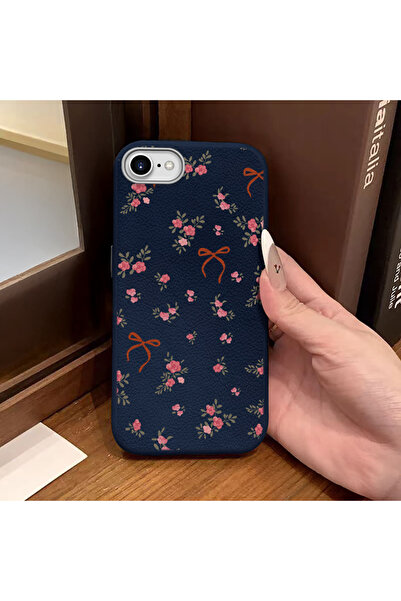 Hontinga Phone Case Compatible with iPhone 7/8/Se 2020 2022 Leather Texture A...