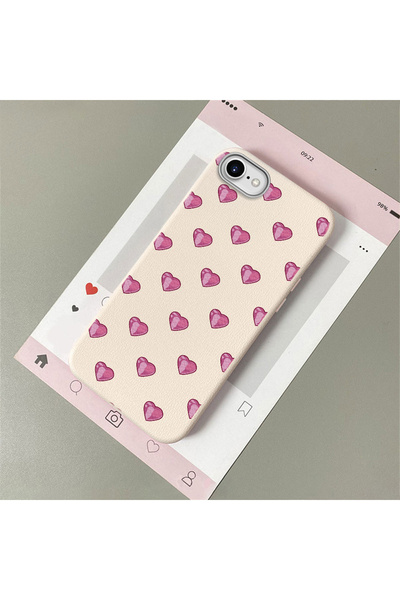 Hontinga For iPhone 7/8/Se 2020 2022 Compatible Leather Texture Anti Fall Sof...