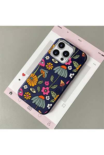 Hontinga iPhone 15 Pro Max Compatible Leather Texture Anti-Fall Soft Silicone...