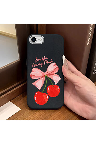 Hontinga Phone Case Compatible with iPhone 7/8/Se 2020 2022 Leather Texture A...