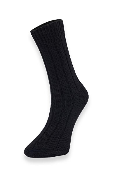 Tudors Мъжки черни чорапи с шарки