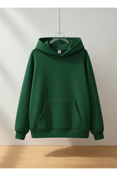 By Layina 3 Yarns Relaxed Fit Cap Hooded Eatshi̇rt