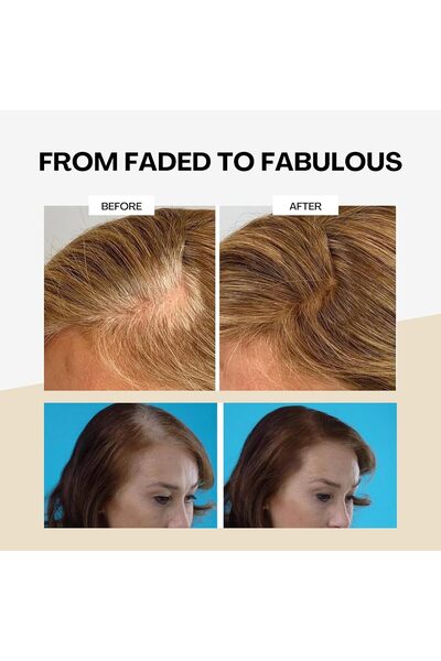 Salon in a Bottle Instant Temporary Root Concealer Spray To Cover Up Roots - Light Brown (60ml)