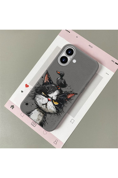 Hontinga غطاء هاتف متوافق مع آيفون 16، مصنوع من السيليكون الناعم المضاد للسقو...