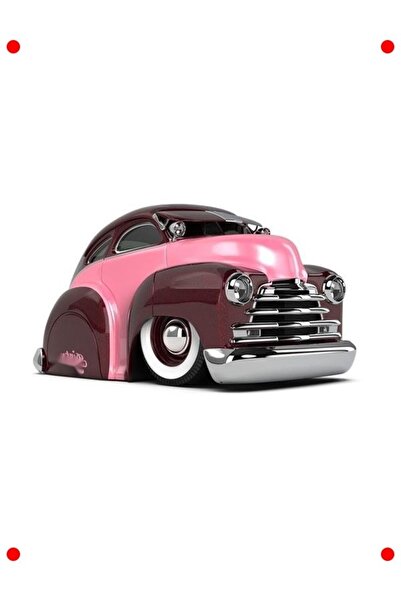 markentegra Classic Pink Lowrider Collectible Car Model