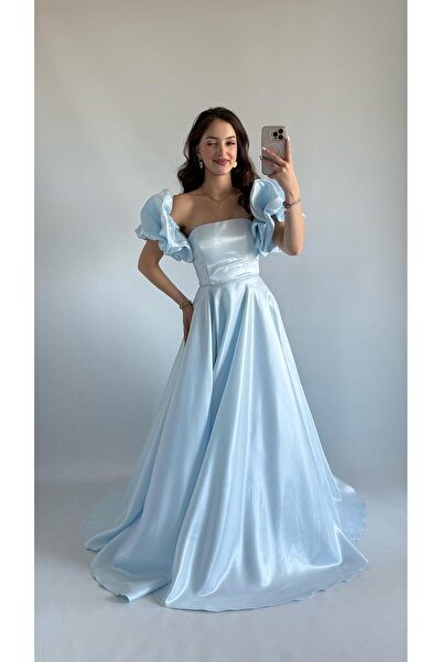 AYŞENUR DİNÇER Barbie princess Abiye Bebe Mavisi