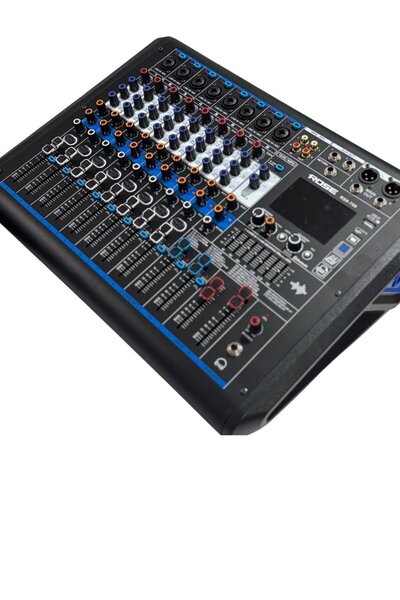 Rose RS8-700 8 KANAL POWER MIXER 2 X 400W MAX