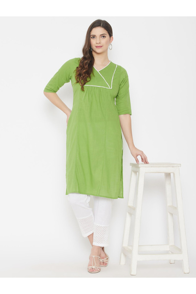 WineRed By Styli Women White Linen Trousers