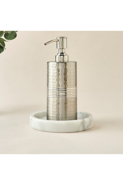 Lifestyle Metallic Hammered Lotion Dispenser