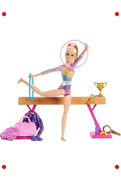 markentegra Gymnast Doll and Accessory Play Set