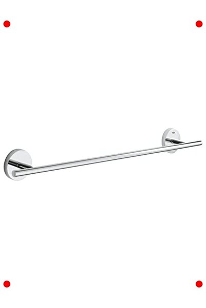 markentegra Long Bath Towel Bar - 522mm, Chrome Plated, Easy Installation