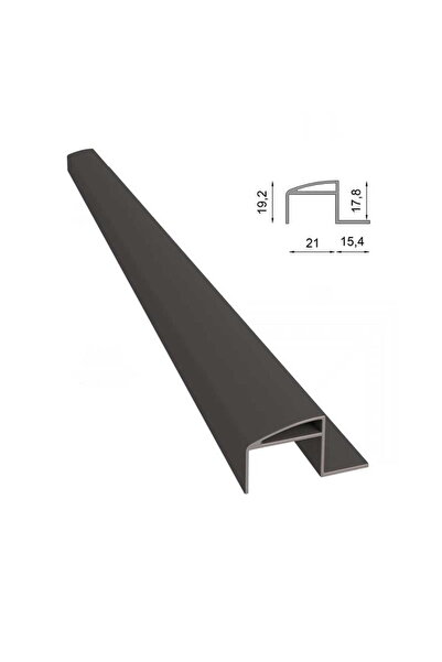 Renoplast Profil de capăt W20Z pentru profilele de streșină W20 / W20R Grafit...