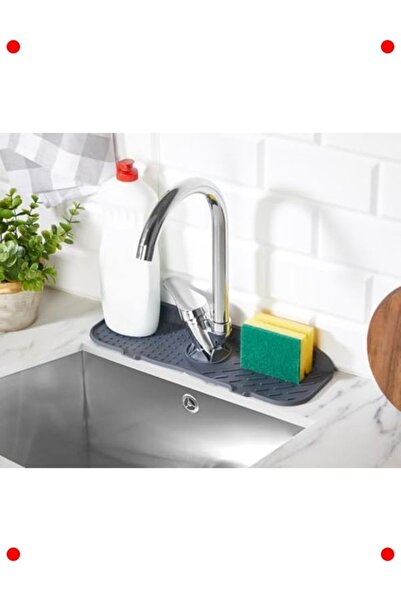 markentegra حصيرة السيليكون لمنع التناثر والتنقيط (رمادي)