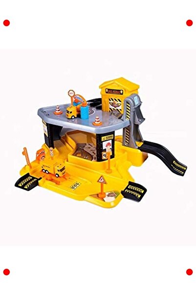 markentegra Construction Site Themed Toy Garage Set