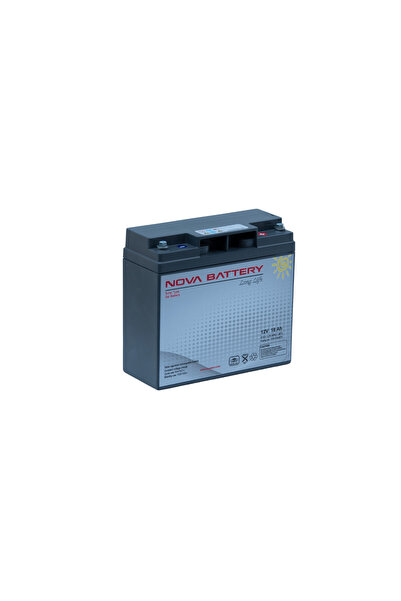 Nova 12V 18AH SOLAR JEL AKÜ (YENİ ÜRETİM)