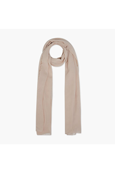 zora Solid Linen Scarf
