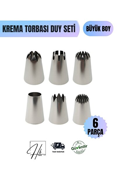 HB LİFE مجموعة أدوات تزيين الكريمة – تولومبا كبيرة الحجم، إضافات، بروفيتيرول ...