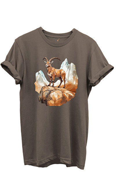 WİDİ Μπλουζάκι Unisex με λαιμόκοψη ποδηλατικού τύπου, 100% βαμβάκι, με σχέδιο...