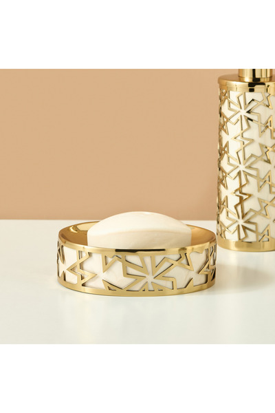 Lifestyle Celebrated Cut-Out Detail Soap Dish