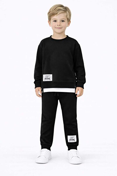 ANATOLIATEKSTILE Set Trening Copii, Bumbac – Bluza + Pantaloni, Confortabil, ...