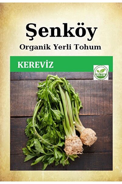 Şenköy Yerli Kök Kereviz Tohumu Doğal Ata Biber Tohumu Pakette 5 Gr 3500 Tohu...