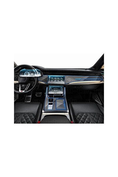 ael-tech New Audi Q7 Navigation Digital Display 9H Nano and Piano Black Compa...