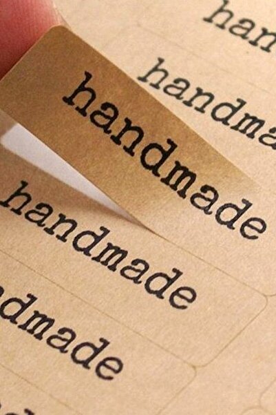 Dekorden Kraft Label, Handmade 100 Pieces
