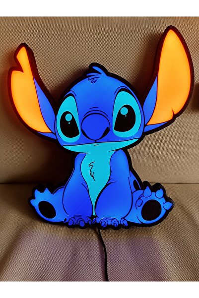 KAMER LED IŞIKLI STİTCH 42 cm