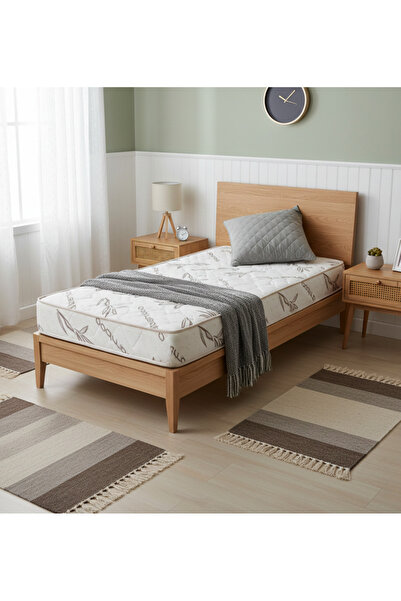 UPR HOME Jakarlı Ekonomik Konforlu Sünger Yatak – 100x200x15 cm