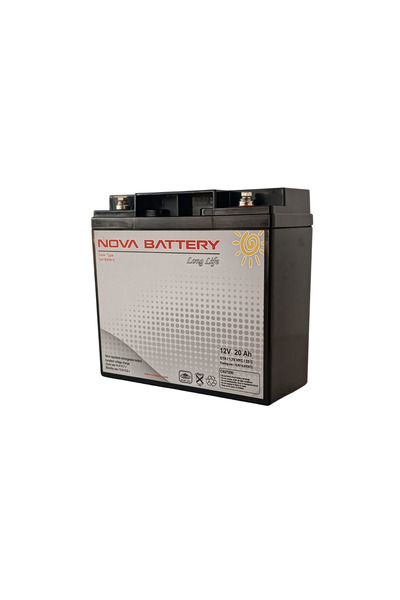 Nova 12V 20AH SOLAR JEL AKÜ (YENİ ÜRETİM)