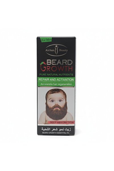 Aichun Beauty زيت لنمو وكثافة اللحية من