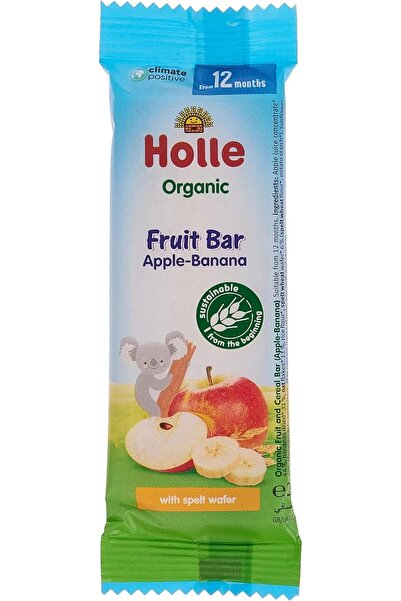 Holle Organic Fruit Bar Apple & Banana, 25G Per