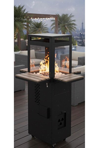 Flameiy Design Zala Bistro Pelet Soba