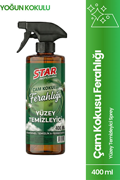 CanStar Çam Ferahlığı Kokulu Yüzey Temizleyici Sprey 400 ml – Çok Amaçlı, Yoğ...