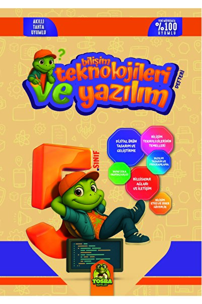 Bilgikare Yayınları Tosba Yayınları 5. Sınıf Bilişim Teknolojileri ve Yazılım...