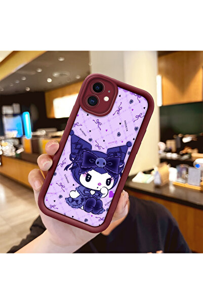 Hontinga iPhone 12 Compatible Thin Silicone Phone Case Anti-Drop Cartoon Pattern