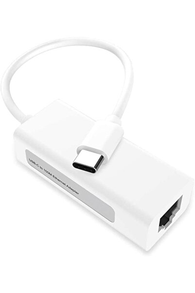 PrimeX Plus Primex Px-2131C Type-C USB to Rj45 Ethernet 10/100 Converter Adap...